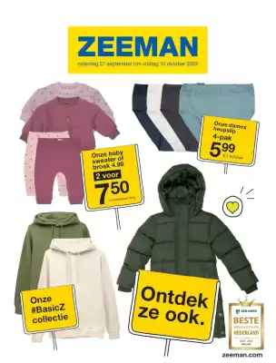 Zeeman folder (geldig t/m 10-10)
