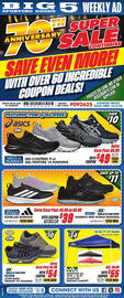 Big 5 weekly ad week 39 Page 1