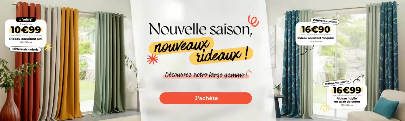 Catalogue L'incroyable (valable jusqu'au 3-10)