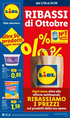 Volantino Lidl (valido fino al 31-10)