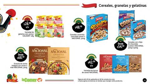 Folleto La Comer Página 21