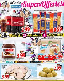 Volantino Il Genio Supermercato settimana 39 Pagina 1