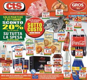 Volantino CTS Supermercati Pagina 1
