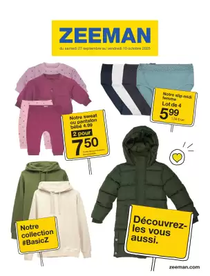 Catalogue Zeeman (valable jusqu'au 10-10)