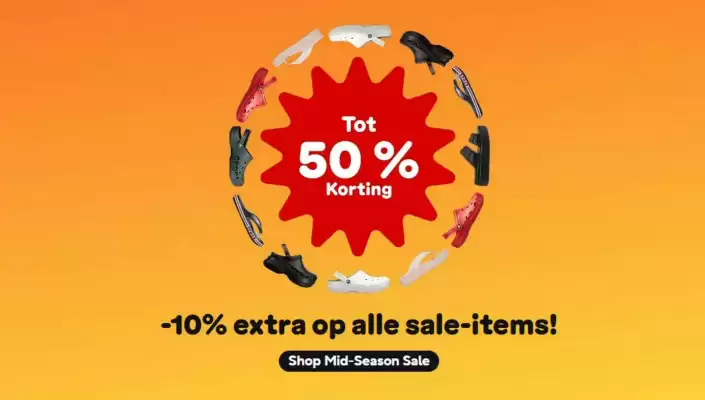 Crocs folder (geldig t/m 2-10)