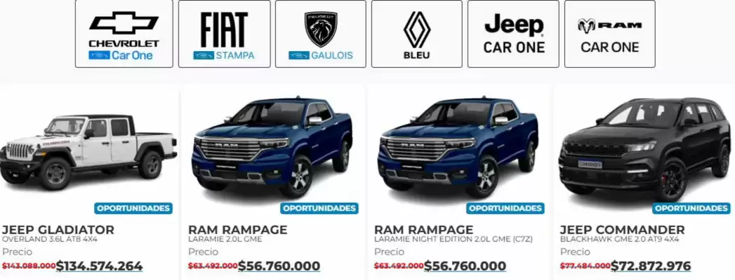 Catálogo Car One (válido hasta 8-10)