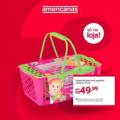 Encarte Lojas Americanas (válido até 13-10)