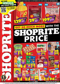 Shoprite catalogue Page 1