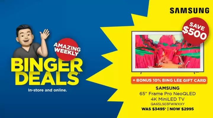 Bing Lee catalogue (valid until 12-10)