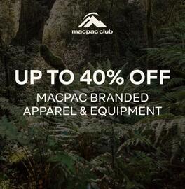 Macpac catalogue Page 1