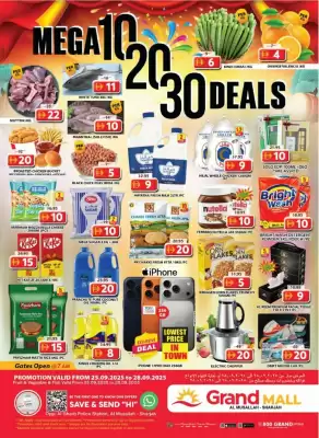 Grand Mall Sharjah catalogue (valid until 28-09)
