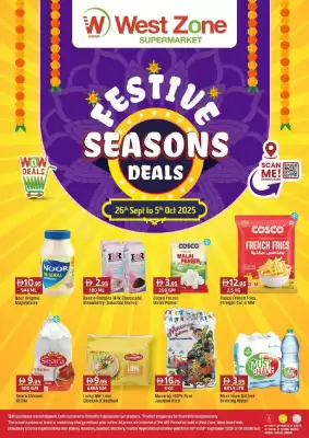 West Zone Supermarket catalogue (valid until 5-10)