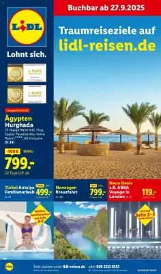 Lidl Reisen Prospekt (gültig bis 31-10)