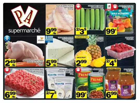 Supermarché PA flyer