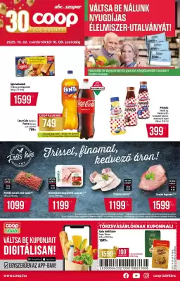 Coop akciós újság (érvényes eddig: 8-10)