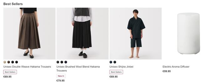 Catálogo Muji semana 42 Página 1