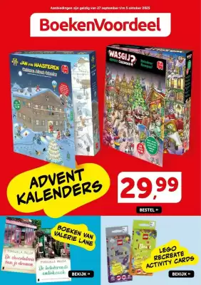 Boekenvoordeel folder (geldig t/m 5-10)