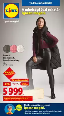 Lidl akciós újság (érvényes eddig: 8-10)