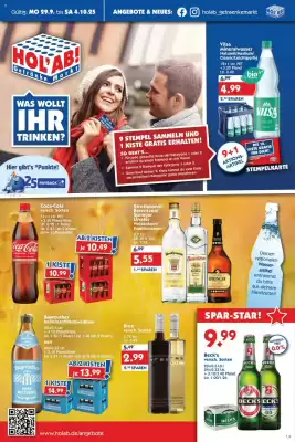Hol'ab Getränkemarkt Prospekt (gültig bis 4-10)