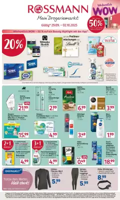 Rossmann Prospekt (gültig bis 2-10)