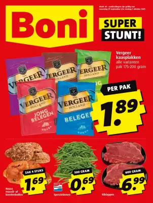 Boni folder (geldig t/m 5-10)