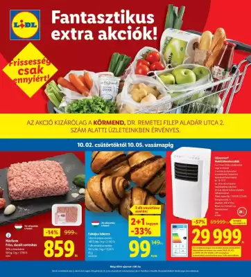 Lidl akciós újság
