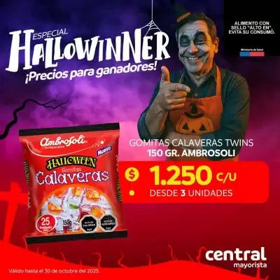 Catálogo Central Mayorista (válido hasta 30-10)