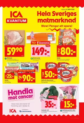 ICA Kvantum reklamblad (giltig till och med 5-10)