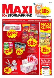 ICA Maxi reklamblad vecka 40 Sida 1
