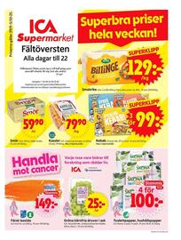 ICA Supermarket reklamblad vecka 40 Sida 1