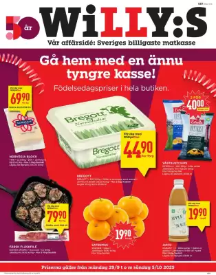 Willys reklamblad (giltig till och med 5-10)
