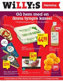 Willys Hemma reklamblad vecka 40 Sida 1