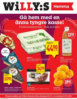 Willys Hemma reklamblad (giltig till och med 5-10)