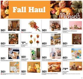 Michaels weekly ad week 40 Page 1