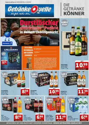 Getränke Quelle Prospekt (gültig bis 11-10)