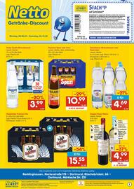 Netto Getränke Discount Prospekt woche 40 Seite 1