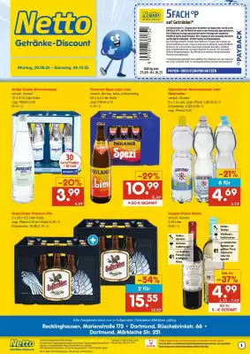 Netto Getränke Discount Prospekt (gültig bis 4-10)