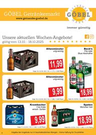 Getränke Göbel Prospekt woche 42 Seite 1