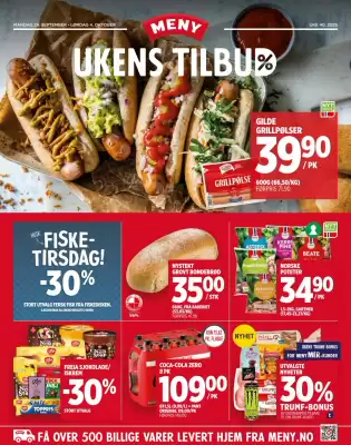 Meny kundeavis (gyldig til 1-10)