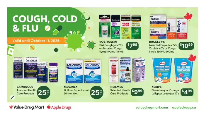 Apple Drugs flyer (valid until 11-10)