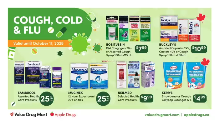 Value Drug Mart flyer (valid until 11-10)
