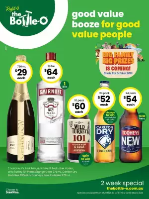 The Bottle O catalogue (valid until 12-10)
