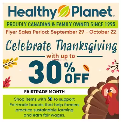 Healthy Planet flyer (valid until 22-10)