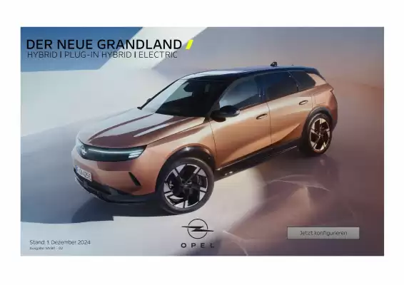 Opel Flugblatt (gültig bis 31-10)