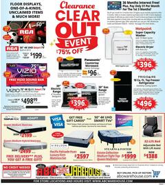 ABC Warehouse weekly ad week 40 Page 1