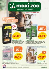 Catalogue Maxi Zoo semaine 40 page 1