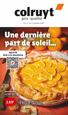 Catalogue Colruyt (valable jusqu'au 5-10)