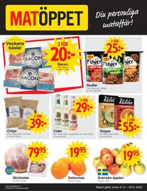 Matöppet reklamblad vecka 41 Sida 1