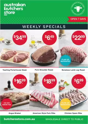 Australian Butchers Store catalogue (valid until 5-10)