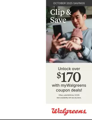 Walgreens weekly ad (valid until 1-11)